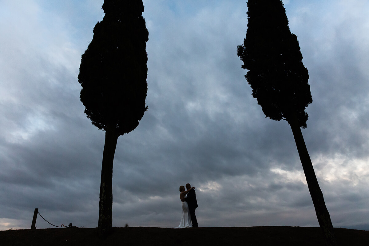 Autumn wedding in Tuscany