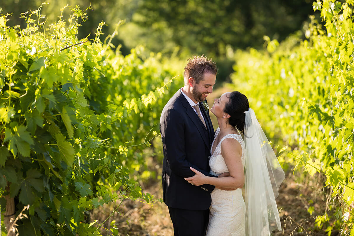 Winery wedding