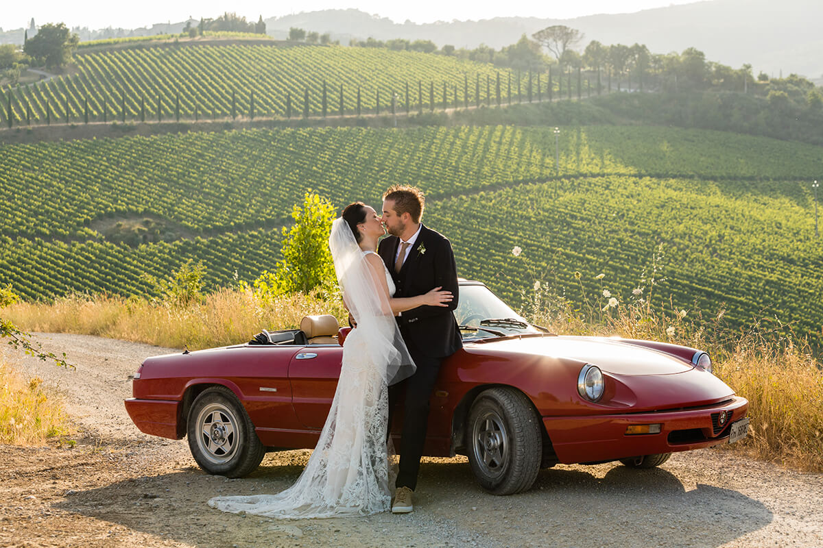 Exclusive venue for wedding in tuscany