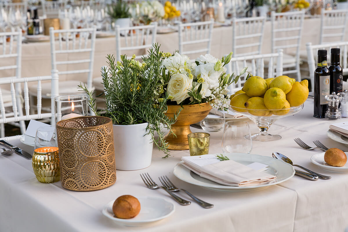 Wedding ceremony in Tuscany