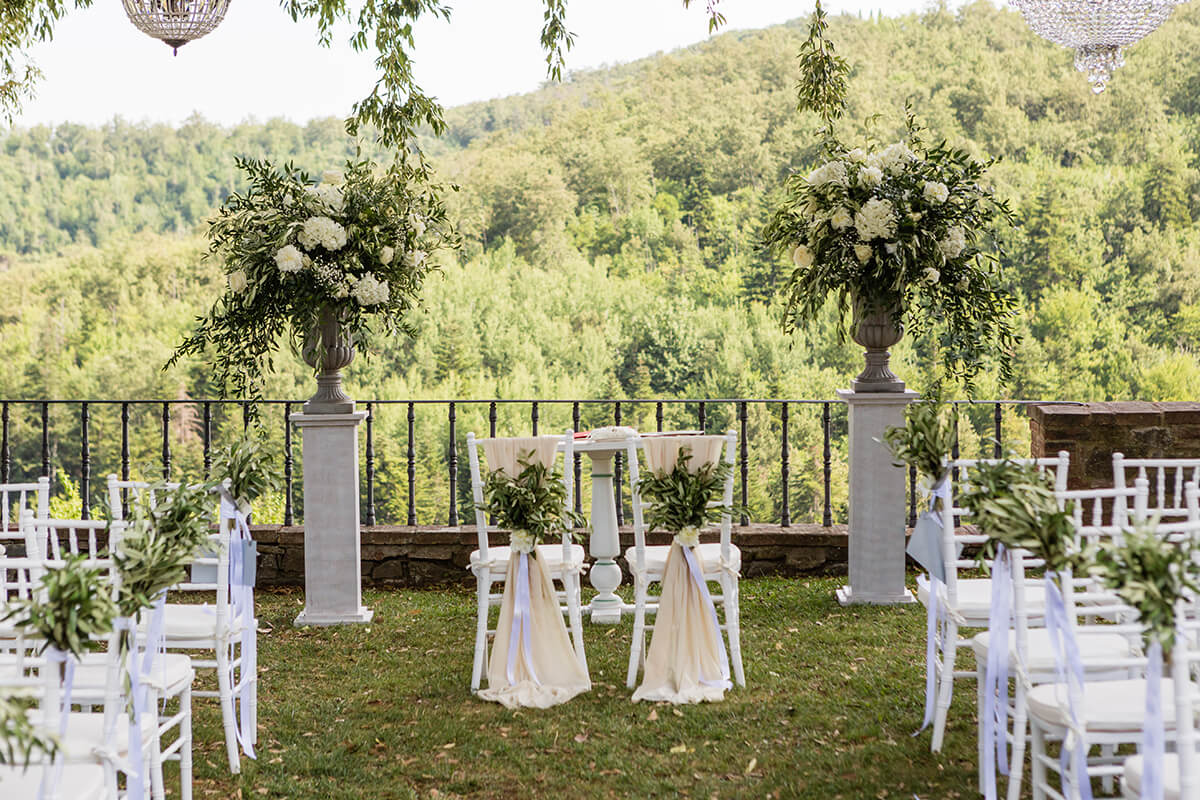 Wedding at wine resort Dievole
