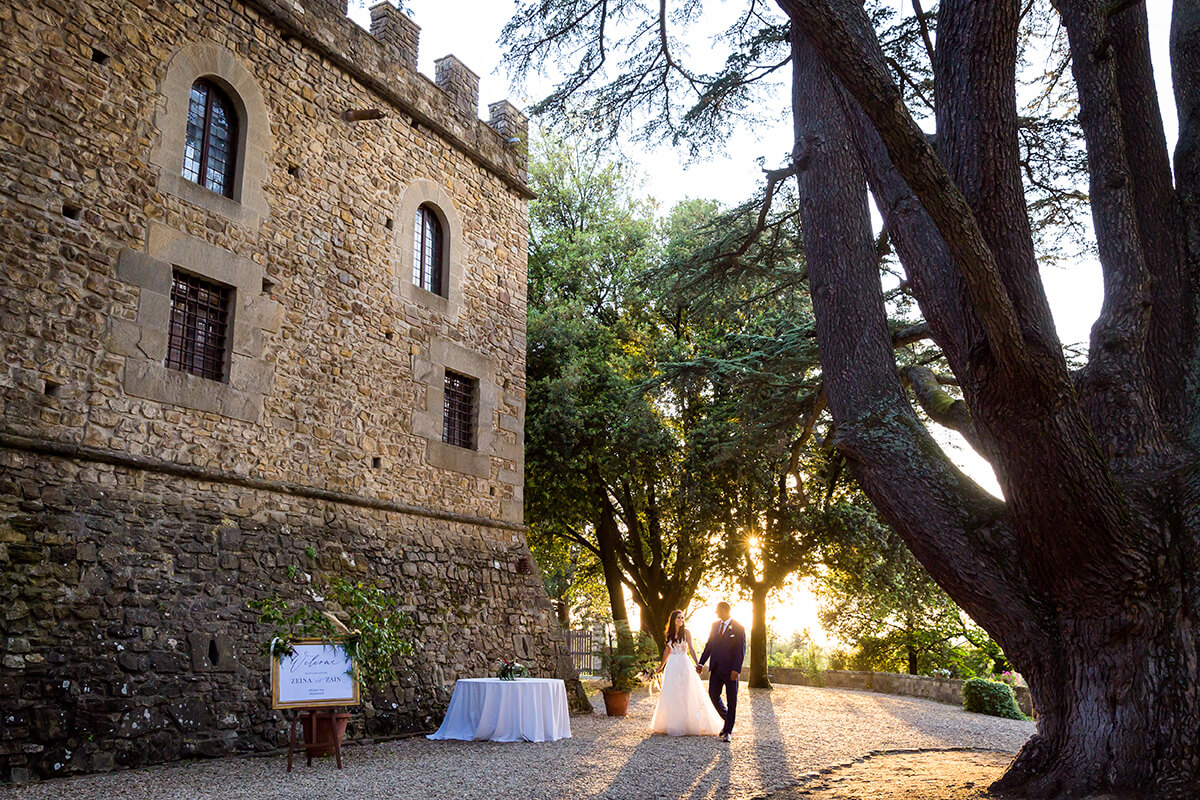 Exclusive location for wedding in tuscany