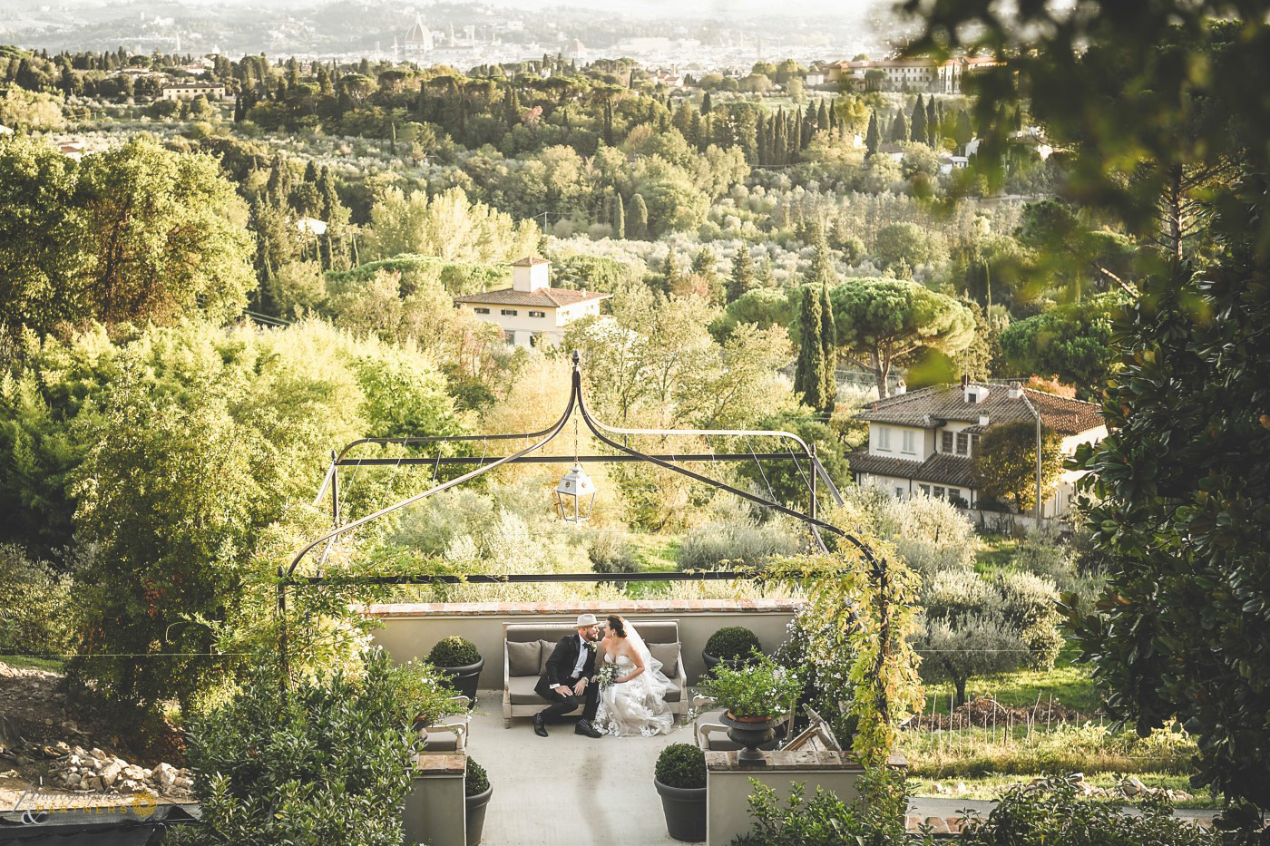 Wedding with a view