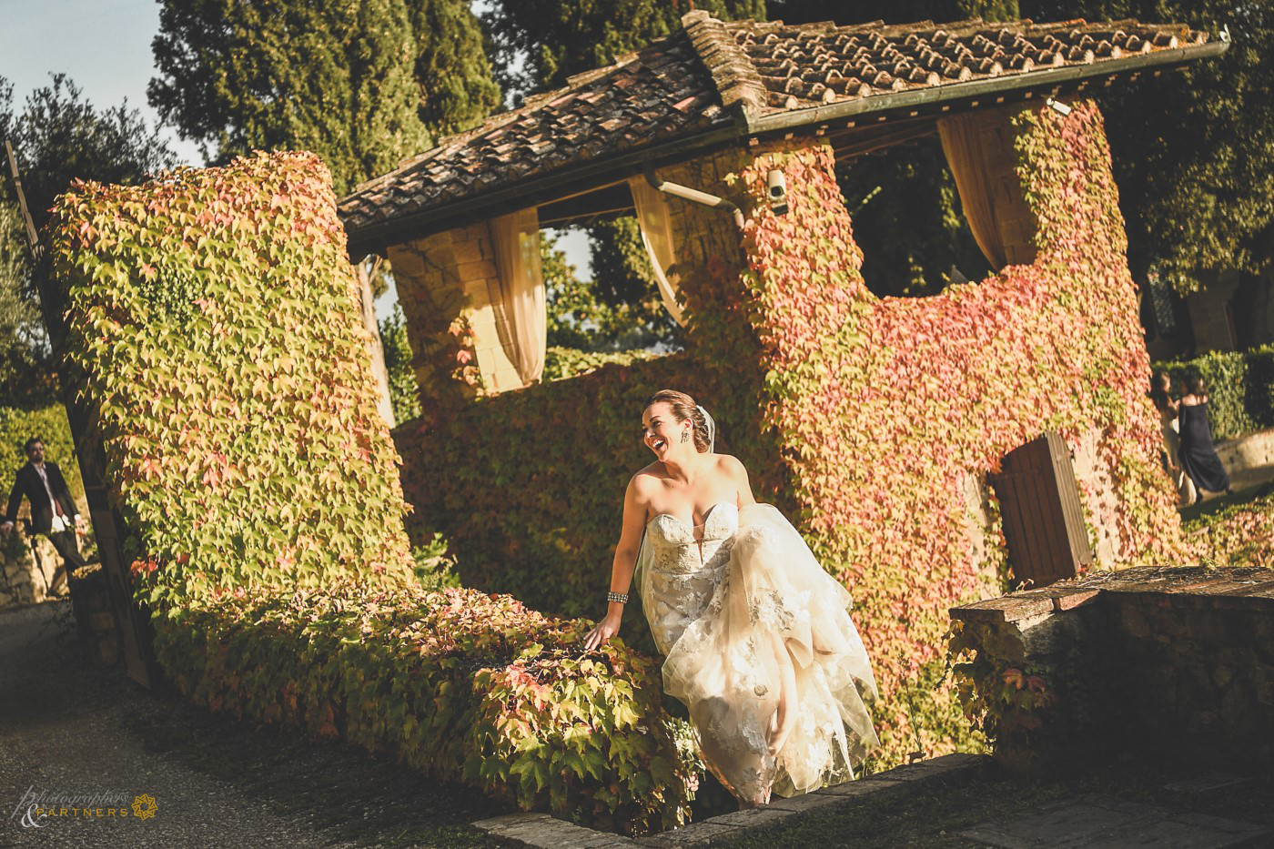 Wedding ceremony in tuscany