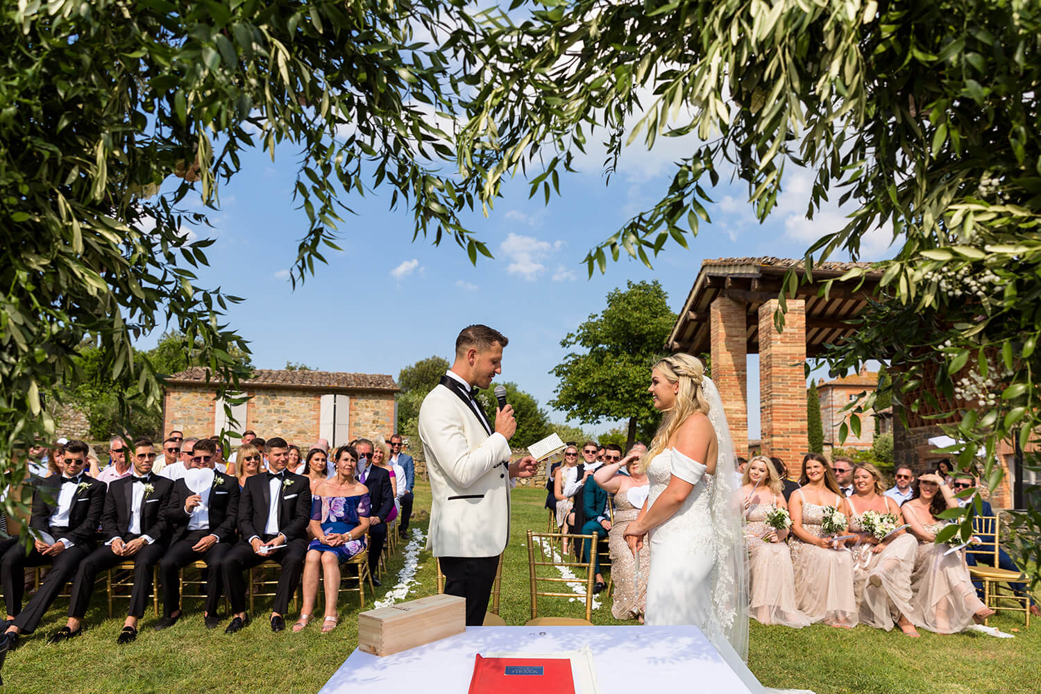 Romantic italian weddings