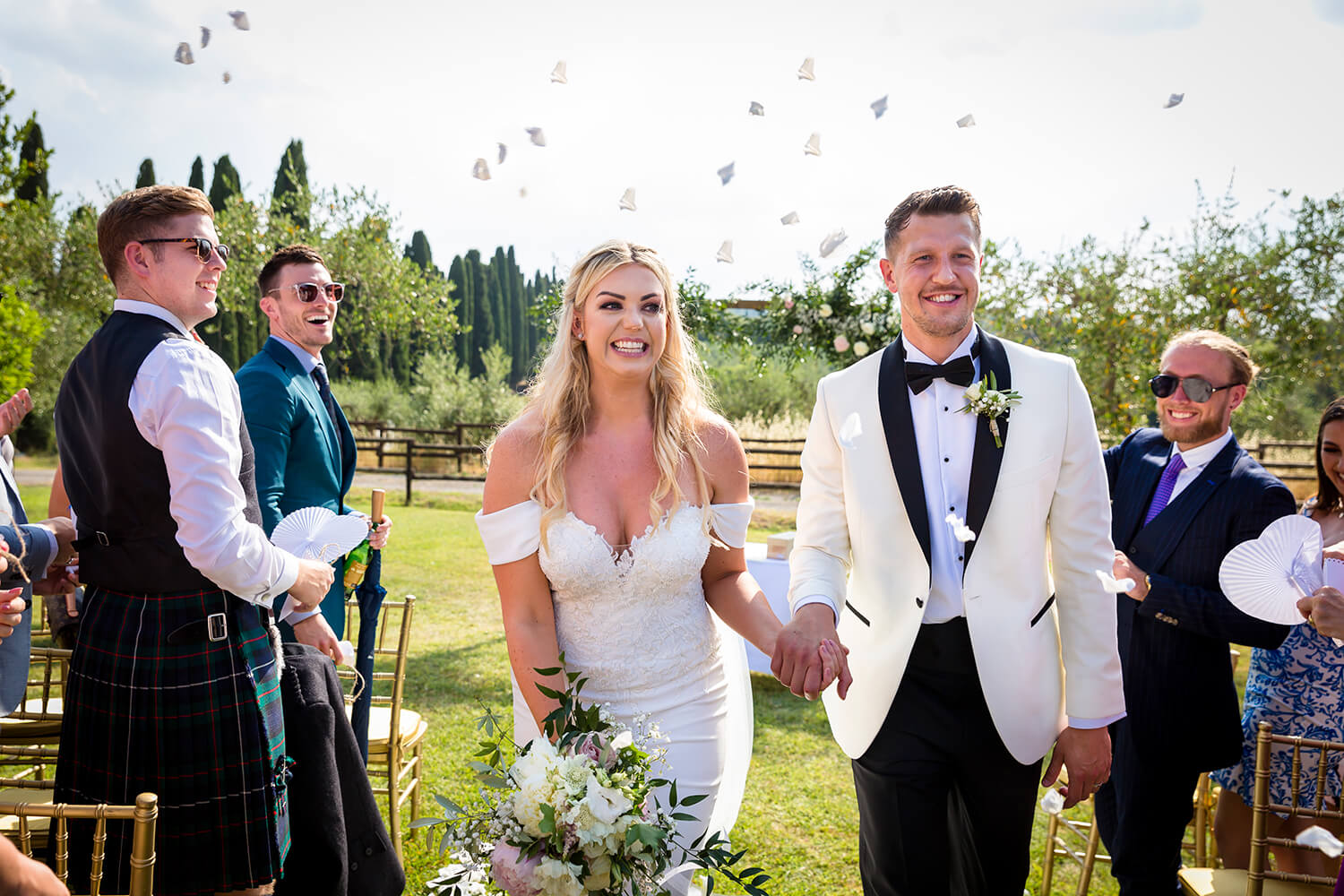 Tuscan wedding