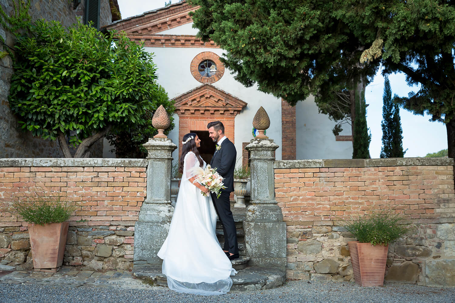 In Tuscany wedding