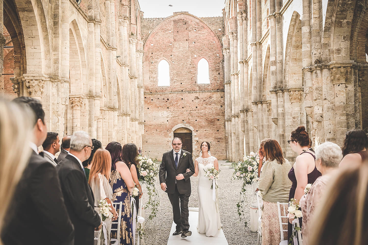 wedding at San Galgano Abby