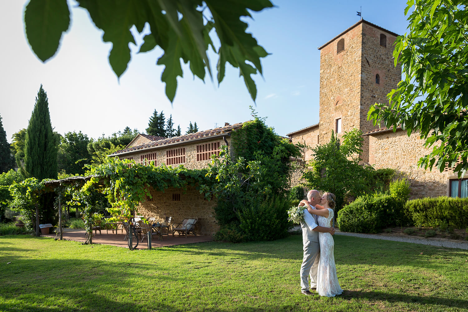 Italian farmhouse wedding