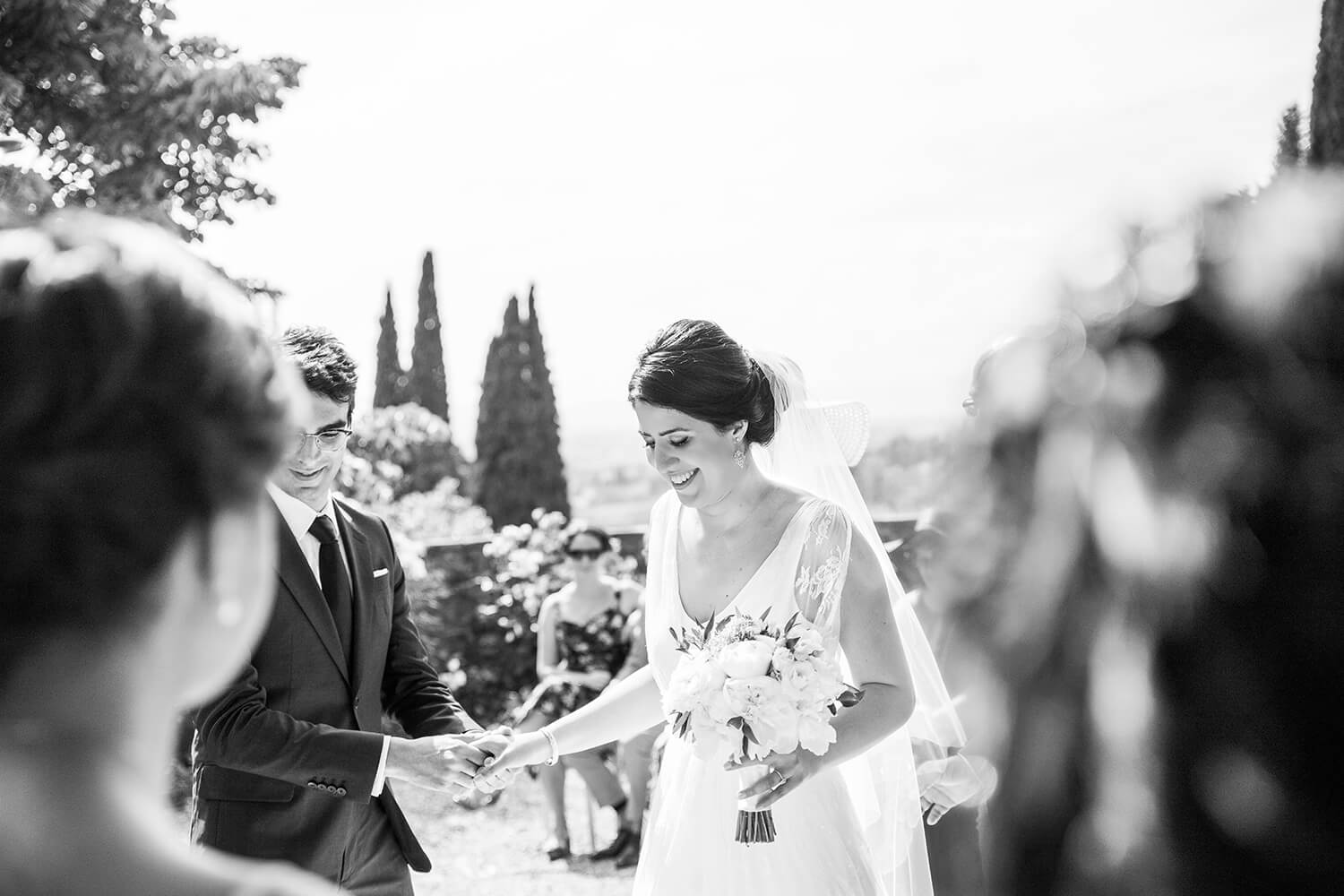 Wedding in a villa in Tuscany