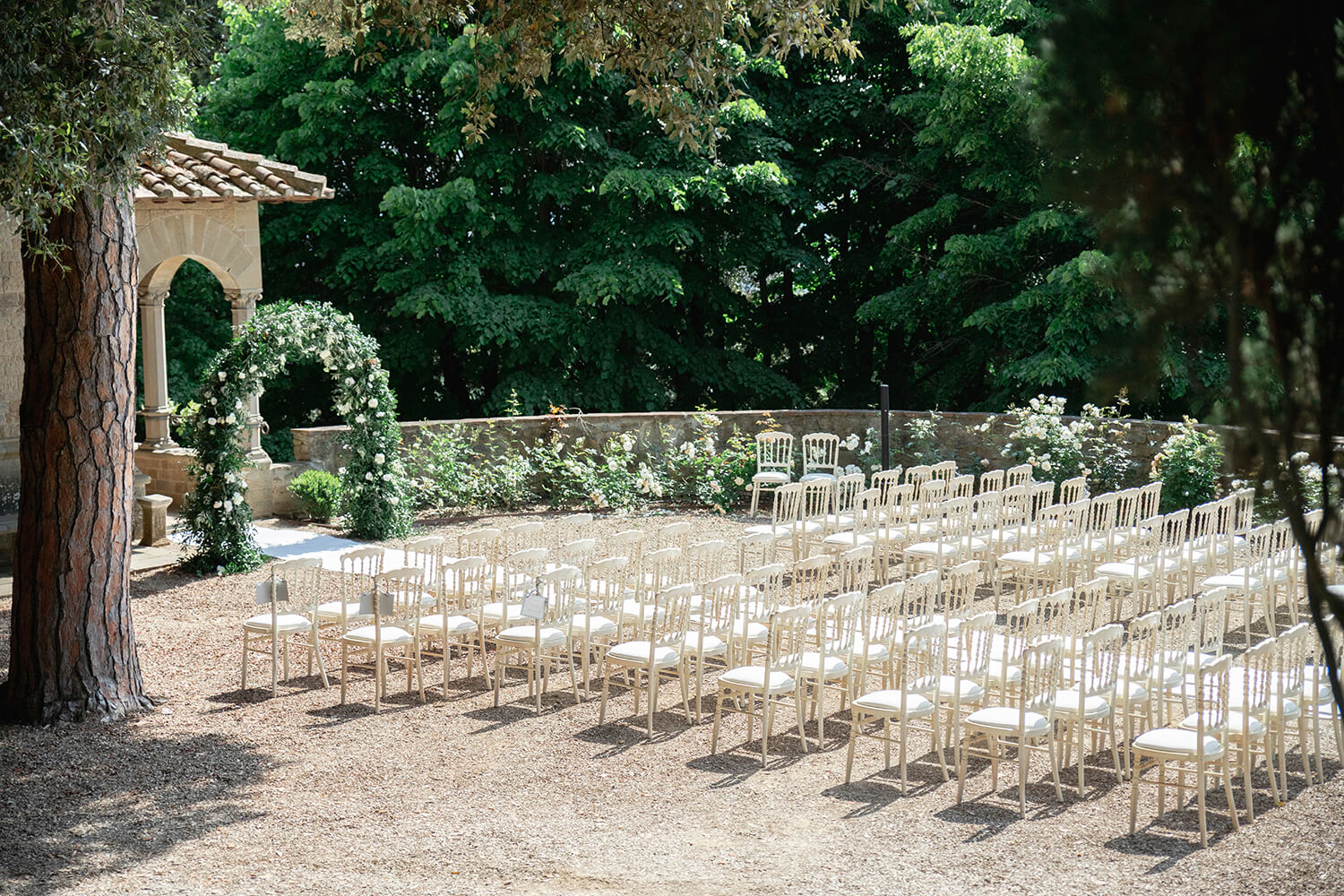 Exclusive location for wedding ceremony