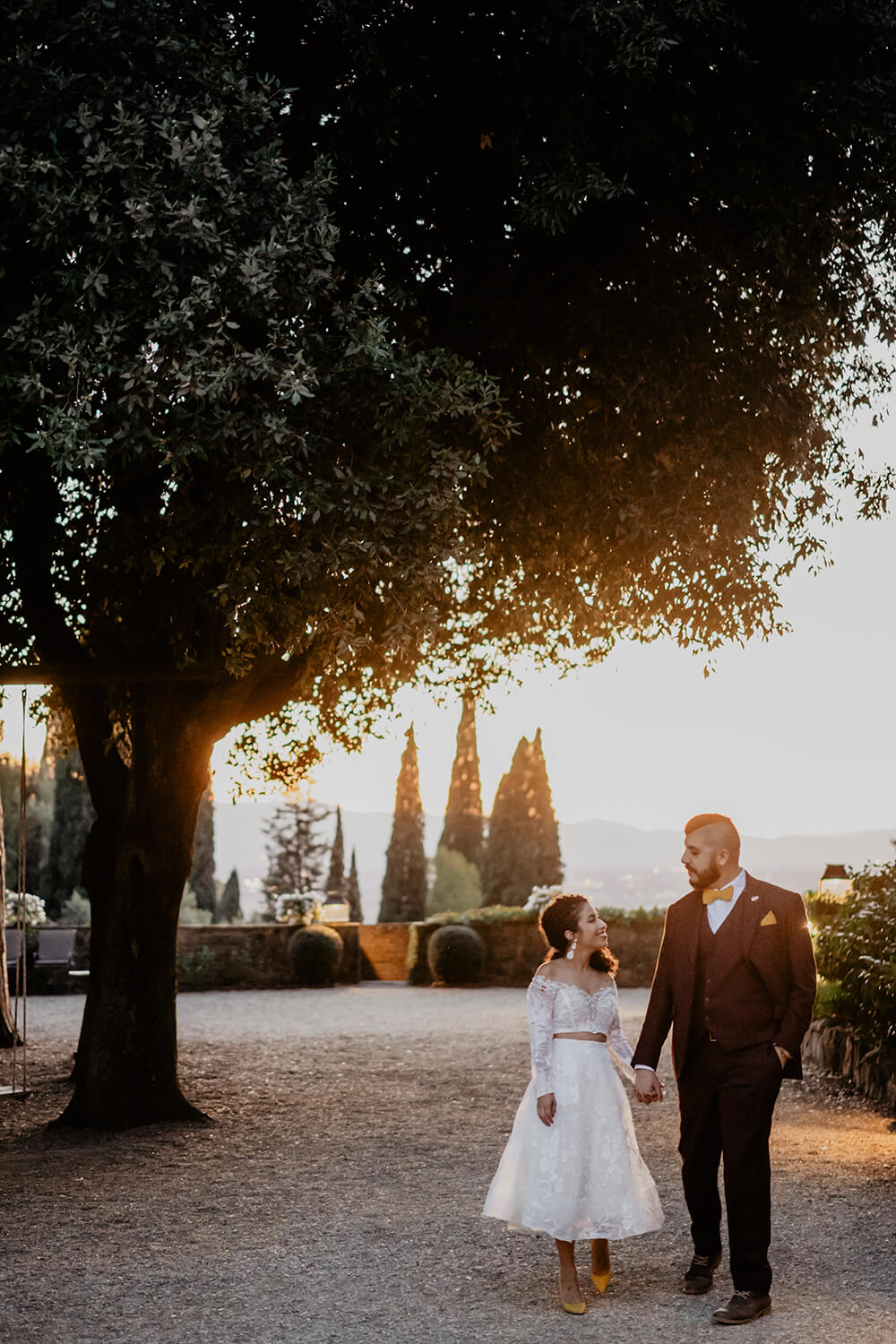 Luxury wedding in tuscany