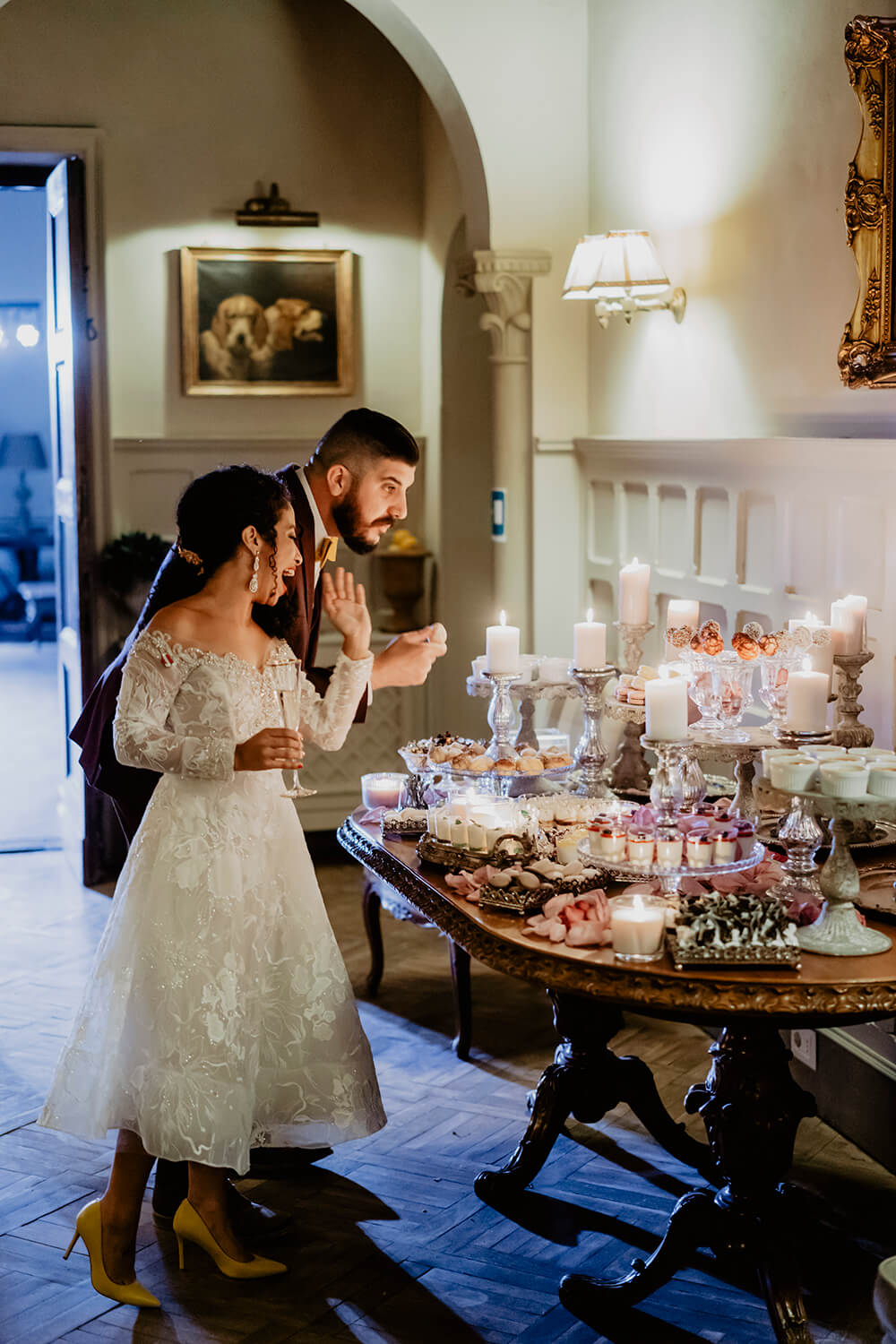 wedding reception in Florence