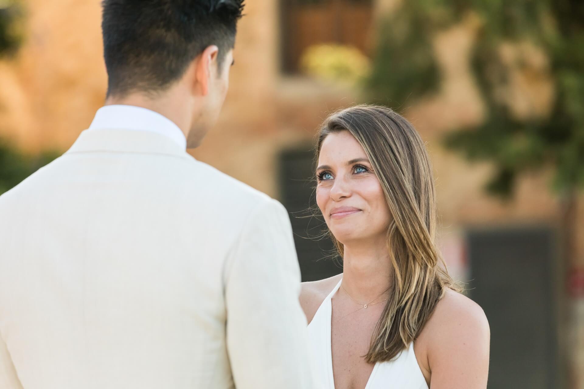 wedding ceremony in a Tuscan Castle