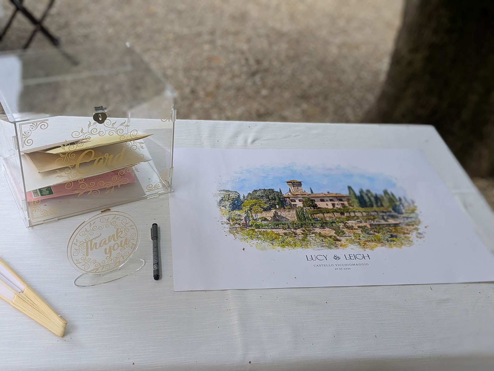 Lucy & Leigh wedding historical castle Chianti 13 2