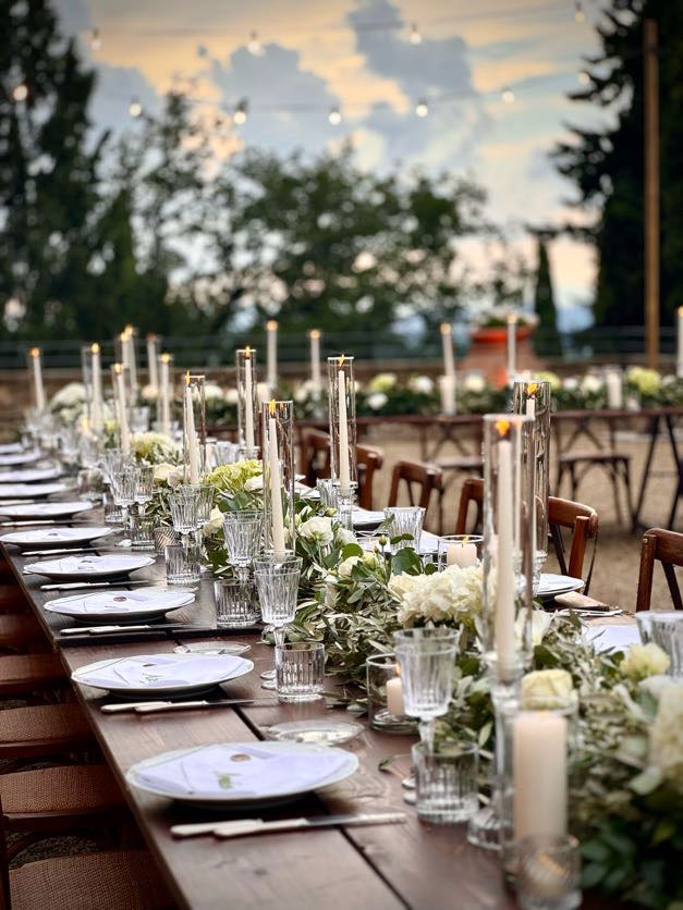 Lucy & Leigh wedding historical castle Chianti 20
